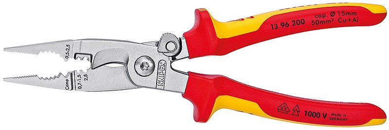 EAN 4003773075110 - Knipex 13 96 200 alicate Alicates de punta fina imagen 1
