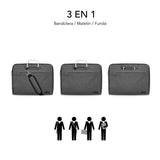 EAN 8436586741341 - SUBBLIM SUB-LS-1BS0101 maletines para portátil 39,6 cm (15.6") Gris imagen 5