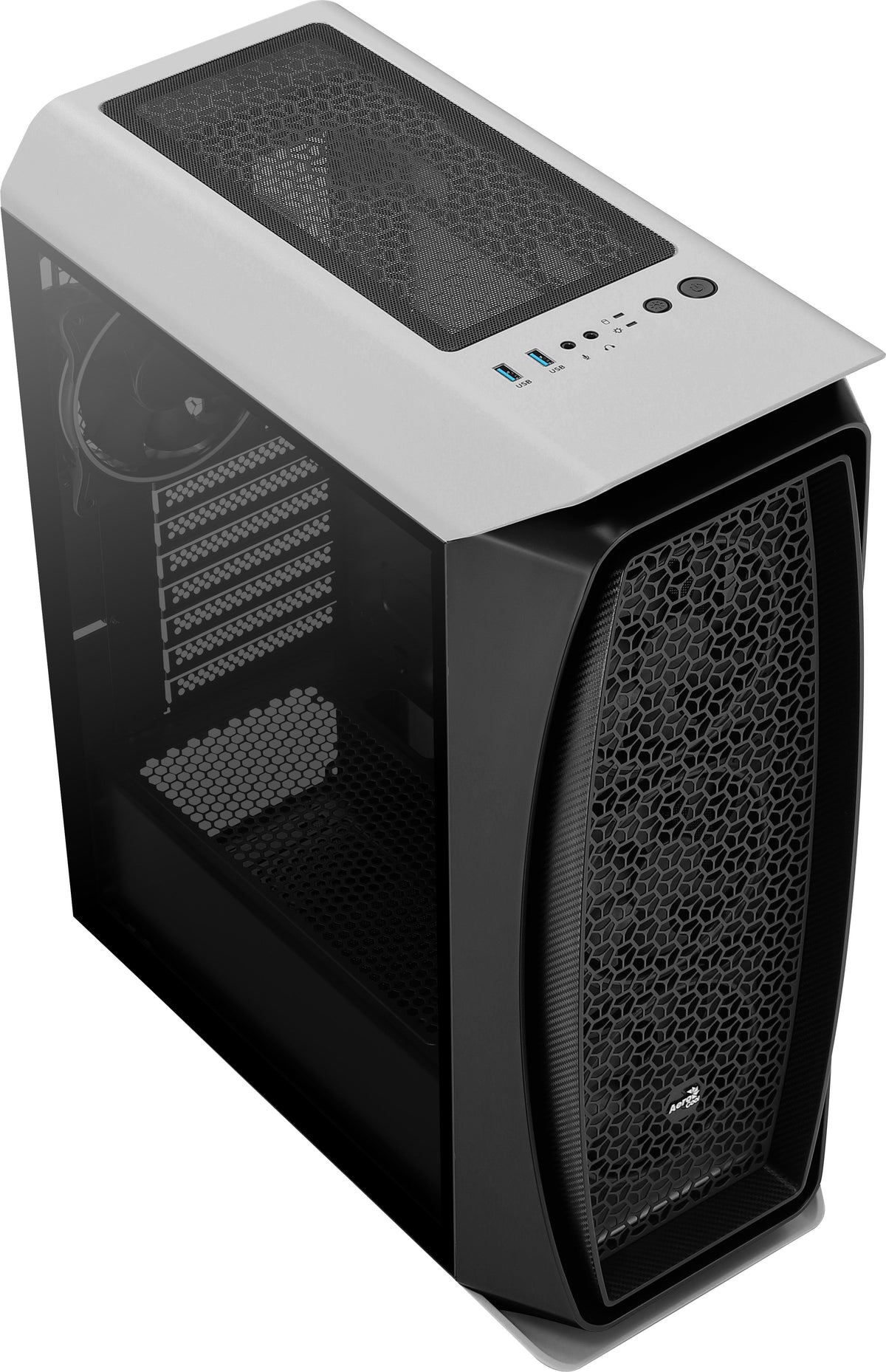 Caja Pc Aerocool Aero One Eclipse White 2*Usb 3.0 Hd Audio+Mic  Soporta Refrigeración Líquida Atx/Micro Atx/ Mini Itx