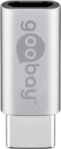 EAN 4040849566363 - Goobay 56636 cambiador de género para cable USB-C USB 2.0 Micro-B Plata imagen 1