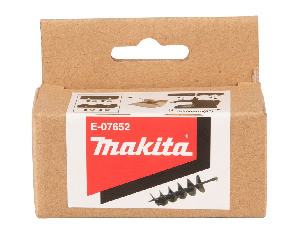 Cuchilla De Repuesto Makita Para Taladro De Tierra Ø 200mm 2 Piezas (Plana + Puntiaguda)