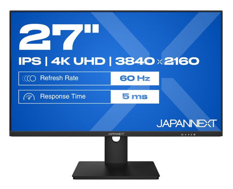 EAN 4589511170977 - JAPANNEXT JN-IPS270UHD60F pantalla para PC 68,6 cm (27") 3840 x 2160 Pixeles 4K Ultra HD LED Negro imagen 1