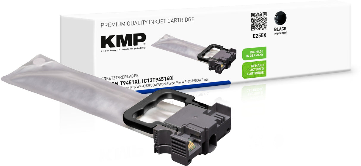 EAN 4011324375282 - KMP 1645,4001 cartucho de tinta 1 pieza(s) Compatible Negro imagen 1