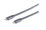 Usb-C (St-St) 3.2 Gen.2 1m Gris