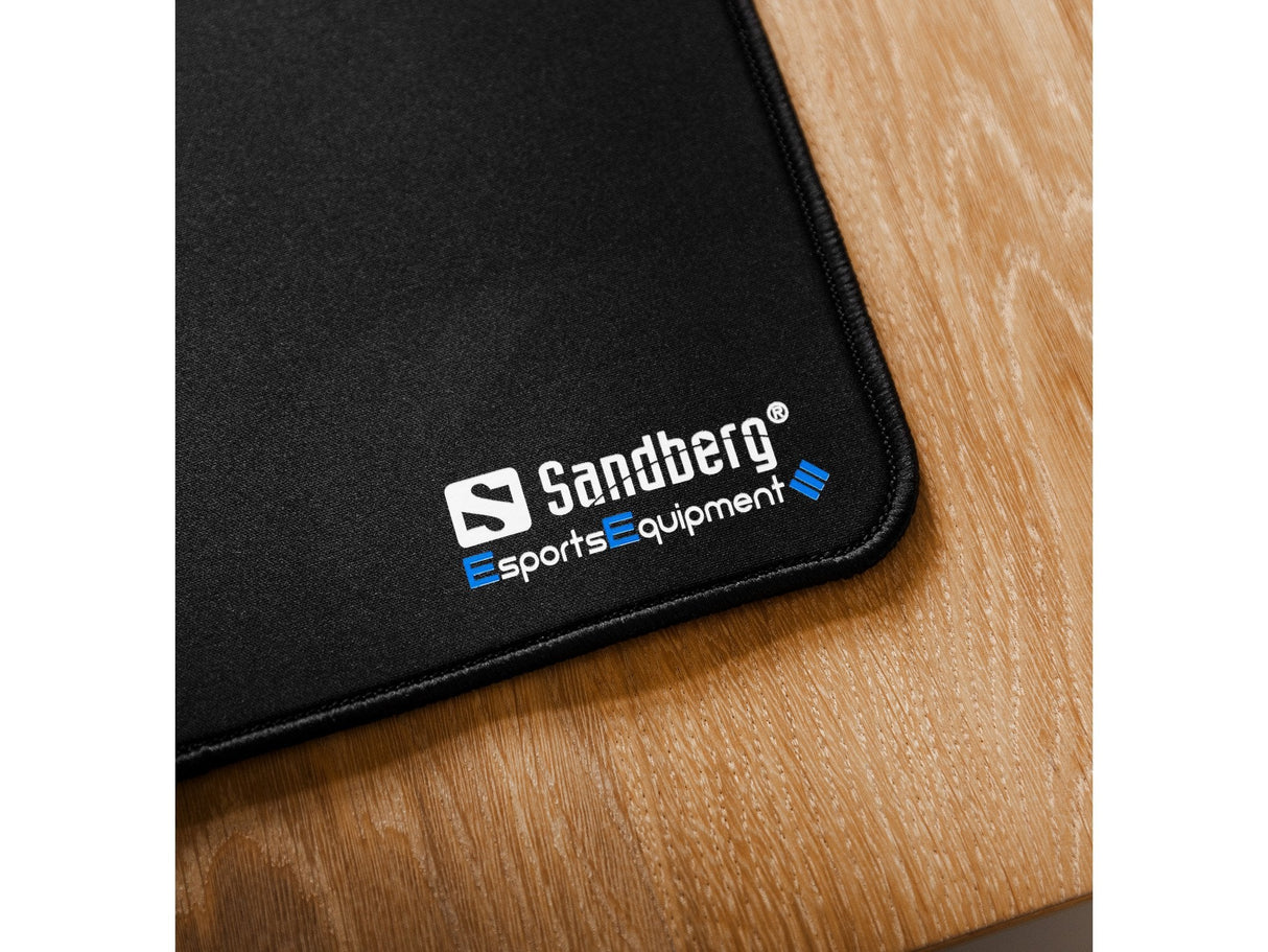 Alfombrilla De Raton Sandberg Gaming 45 X 40 Cm, Negro
