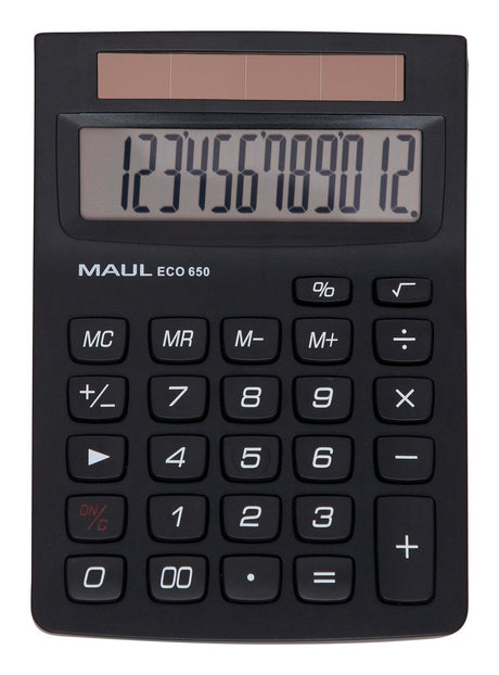 EAN 4002390091213 - MAUL ECO 650 calculadora Bolsillo Calculadora básica Negro imagen 1