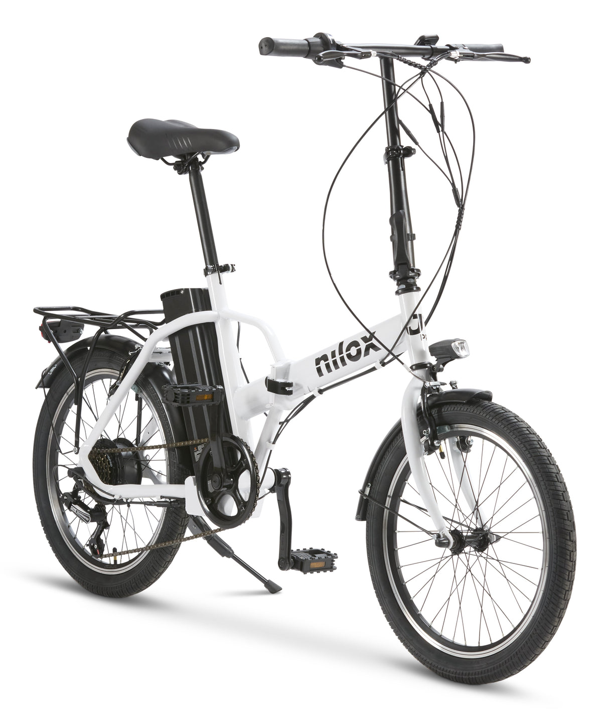 EAN 8050162355274 - Nilox URBAN - eBike J1 Pro Blanco Acero 50,8 cm (20") 23,5 kg imagen 5