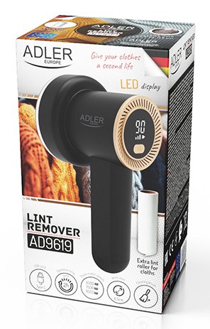 Quita Pelusas Adler Ad 9619 Oro Negro