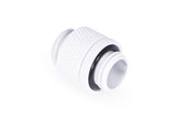 Alphacool Icicle Boquilla Doble Giratoria G1/4 Ag A G1/4 Ag - Blanco, Conexión (Blanco, Para Mangueras Blandas (Pvc, Silicona, Neopren