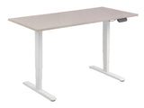 Mesa Electrica Ergonomica Altura Regulable Motor Dual  Sin Tablero Color Estructura Blanca Control Tactil Altura Desde 620mm-1280mm