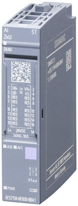 Siem 6es7134-6fb00-0ba1 Simatic Et 200sp, Analoges Eingangsmodul, Ai 2xu