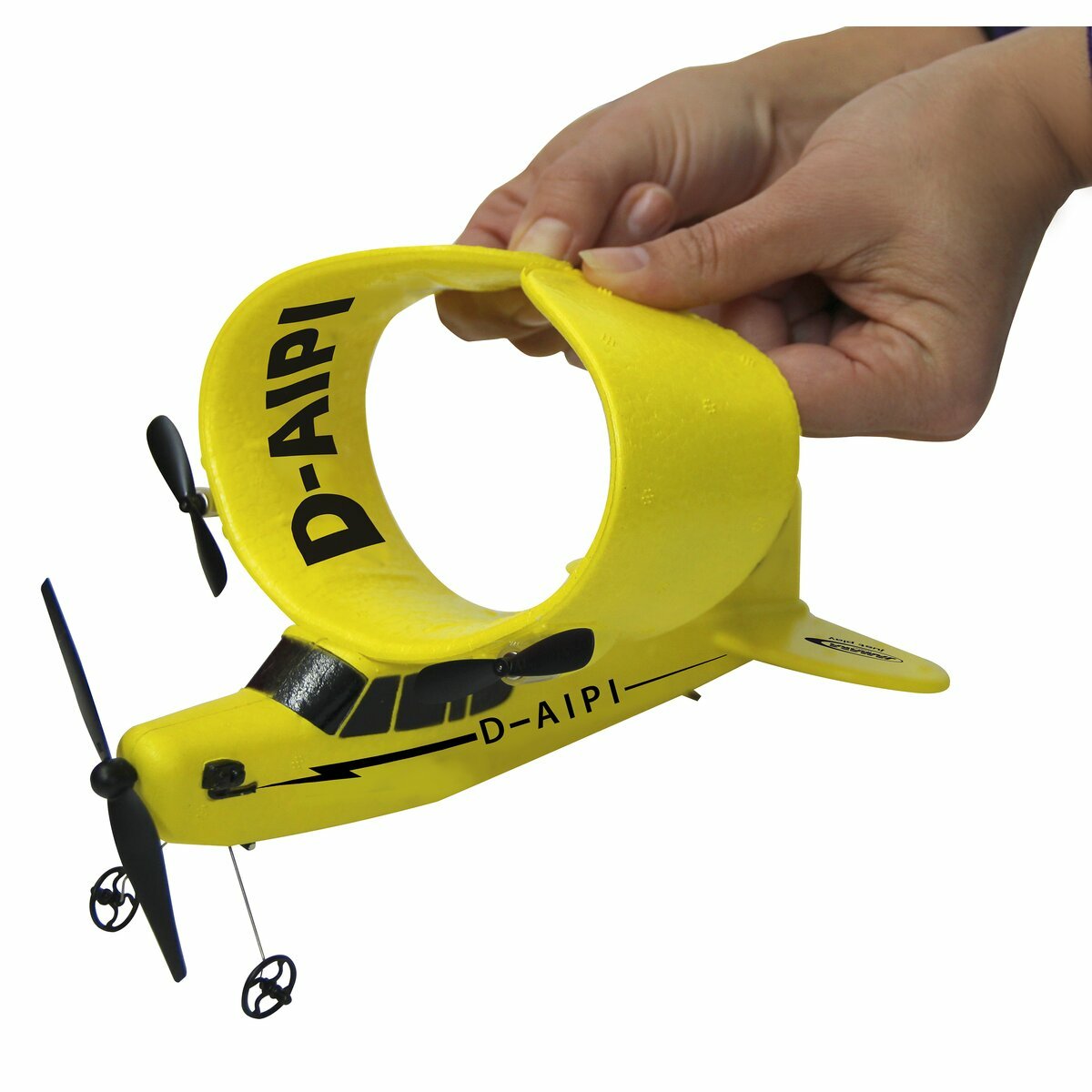 Jamara Piper J3-Cub Modelo Controlado Por Radio Avión Motor Eléctrico