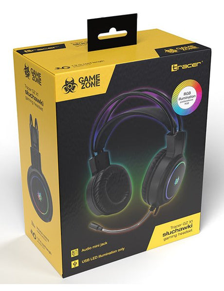 EAN 5907512874882 - Tracer GZ X1 Auriculares Alámbrico Diadema Juego USB tipo A Negro imagen 2