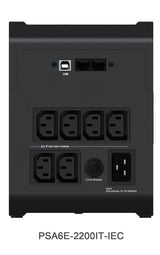 Vertiv Powerups 200 Essential  2200va/1225w  230v  Line Interactive  6 Iec C13