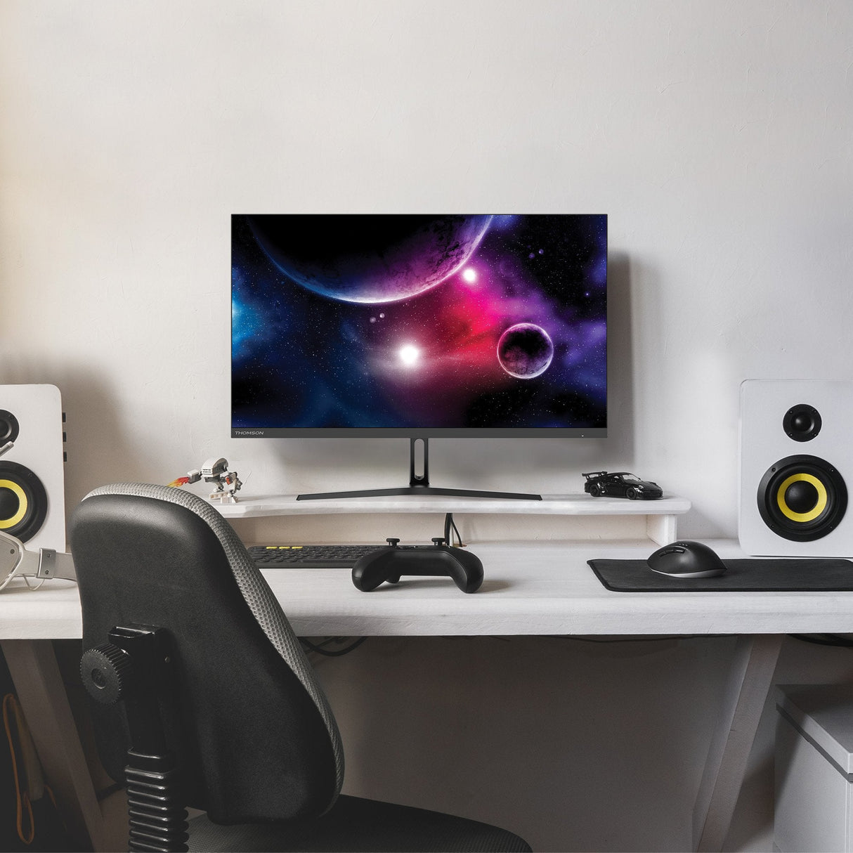 Monitor Thomson Gaming 24"Fhd 1920x1080 180hz 1ms 2*Hdmi/1*Dp Negro
