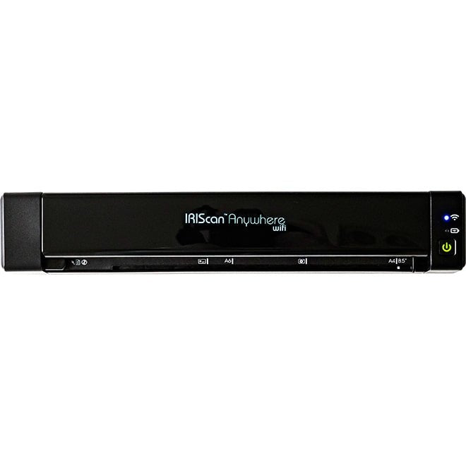 Escáner Portátil I.R.I.S. Iriscan Anywhere 6 Wifi  1200 X 1200 Dpi A4 Negro