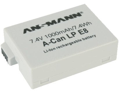 EAN 4013674005697 - Ansmann A-Can LP-E8 Ión de litio 1000 mAh imagen 1