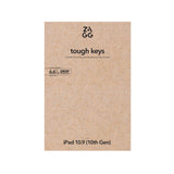 Zagg Tough Keys Bluetooth-Keyboard Para Ipad 10.9" (10. Gen/A16) Negro