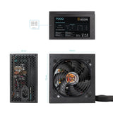EAN 8433281016347 - TooQ TQHELIOS-850SP unidad de fuente de alimentación 24-pin ATX Negro imagen 4
