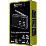 EAN 5705730421181 - Sandberg 421-18 radio Portátil Analógica Negro imagen 5