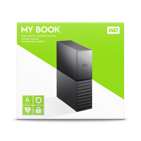 EAN 0718037850948 - Western Digital My Book disco duro externo 4 TB 3.5" Micro-USB B 3.2 Gen 1 (3.1 Gen 1) Negro imagen 11