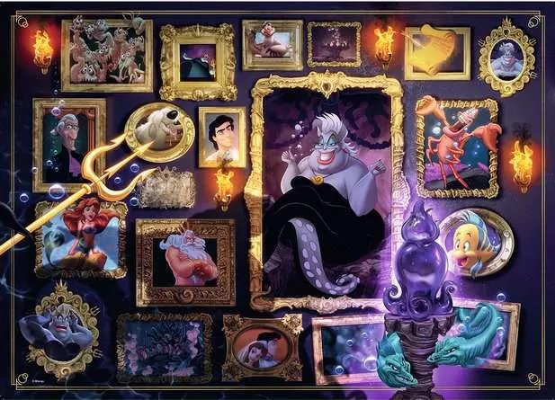 Puzzle Ravensburger Disney Villainous: Ursula 1000 Piezas