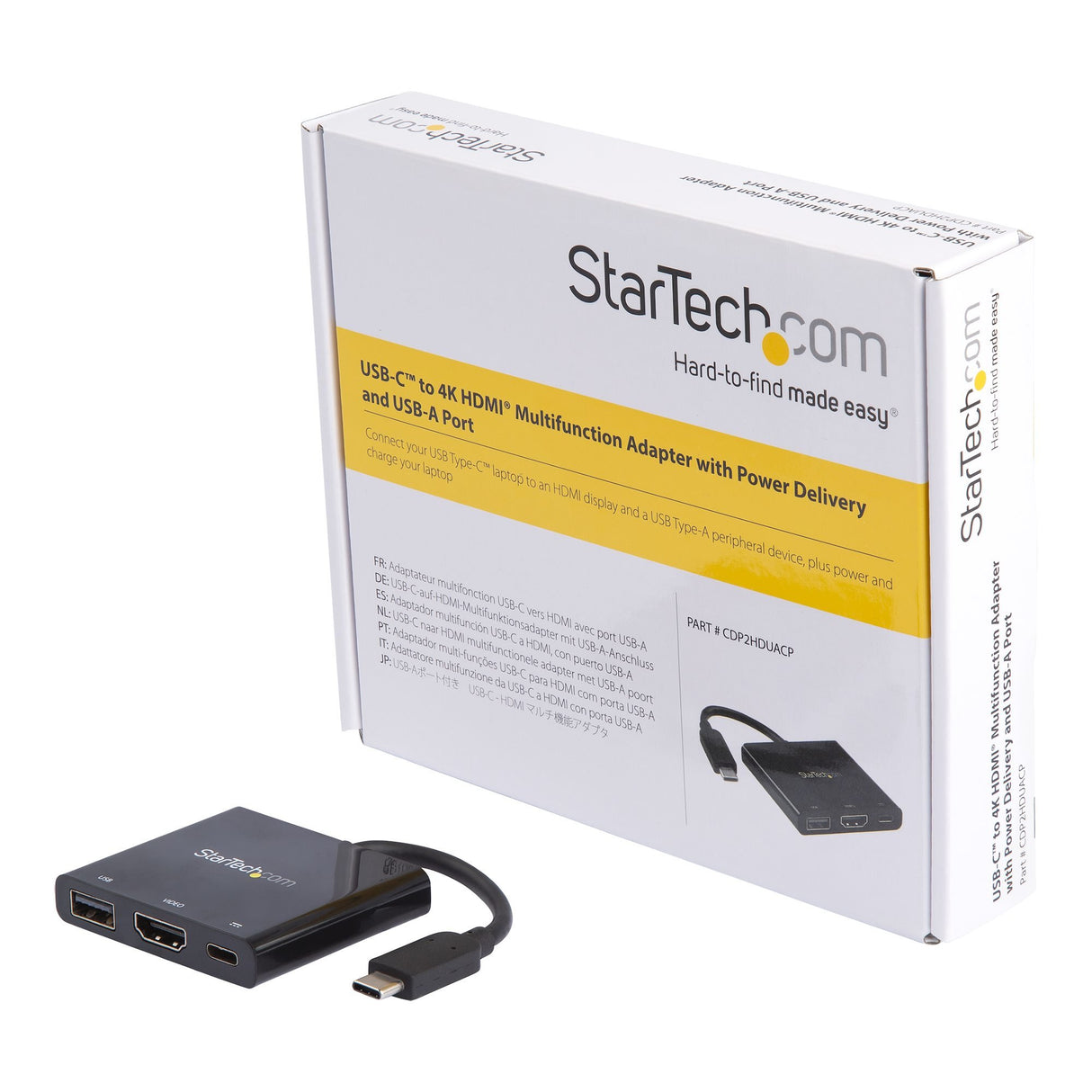 EAN 0065030866286 - StarTech.com CDP2HDUACP base para portátil y replicador de puertos Alámbrico USB 3.2 Gen 1 (3.1 Gen 1) Ty imagen 6