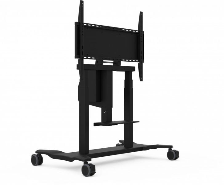 Carro Con Ruedas Motorizado De Doble Columna Viewsonic Para 55"~86"