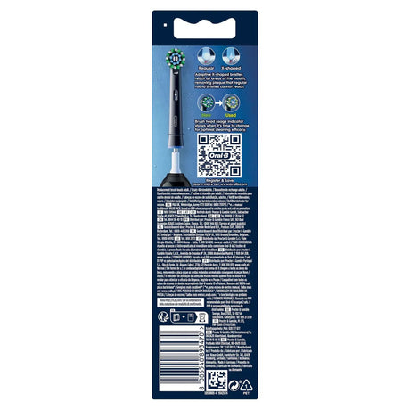 EAN 8006540893470 - Oral-B CrossAction 4 pieza(s) Negro imagen 4