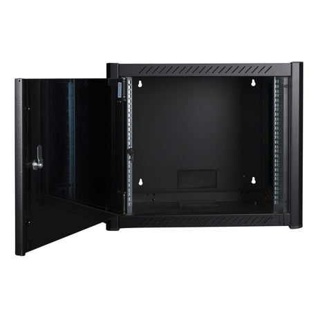 EAN 5420016848451 - LOGON RWP09U45BL armario rack 9U Bastidor de pared Negro imagen 2
