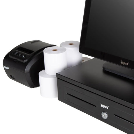 EAN 2520022418037 - iggual IGG319628pack N100 Todo-en-Uno 43,2 cm (17") 1280 x 1024 Pixeles Pantalla táctil Negro imagen 2