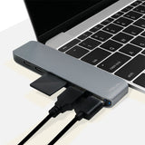 EAN 4052792048469 - LogiLink UA0302 base para portátil y replicador de puertos USB 3.2 Gen 1 (3.1 Gen 1) Type-C Aluminio, Neg imagen 6
