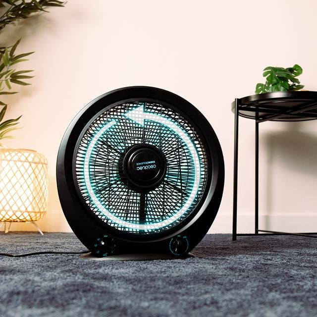 Ventilador Cecotec 04603 4500 Power Bosx Black