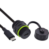 Adaptador Usb-C, Ip68, Blindado, De Conector Hembra A Macho, 50 Cm Inline
