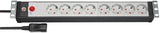 EAN 4007123665372 - Brennenstuhl 1156057128 base múltiple 3 m 8 salidas AC Interior Negro imagen 1