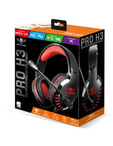 EAN 3700104434080 - Spirit of Gamer PRO-H3 Auriculares Alámbrico Diadema Juego Negro, Rojo imagen 3