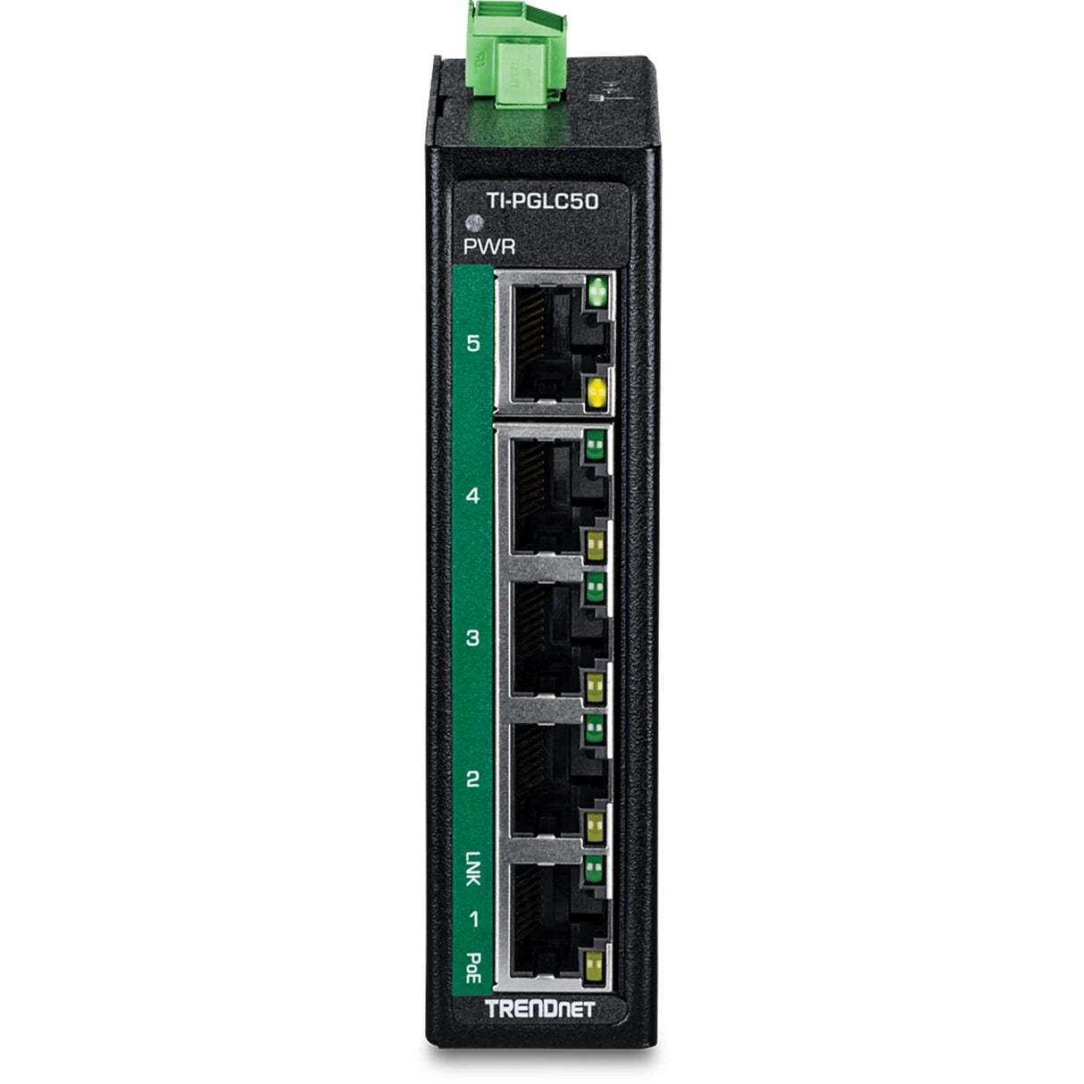 Trendnet 5-Port Indumrial Gigabit Poe+ Din-Rail Mini Switch