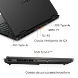 Portátil Gaming Hp Omen 16 Am0026ns 16" Wqxga Intel Core Ultra 7 255h 32gb Ram 1tb Ssd Geforce Rtx 5070 Sin Sistema Operativo