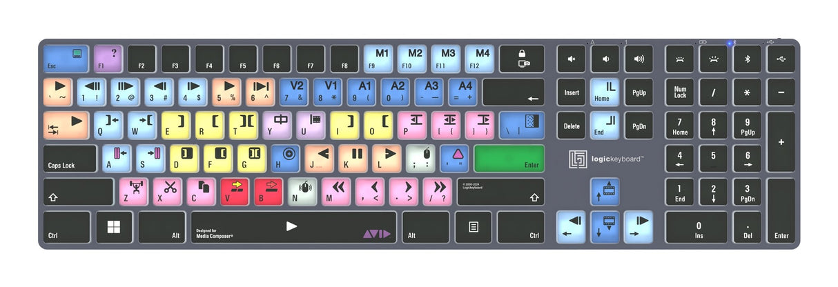 Logickeyboard Avid Media Composer Titan Uk (Pc)