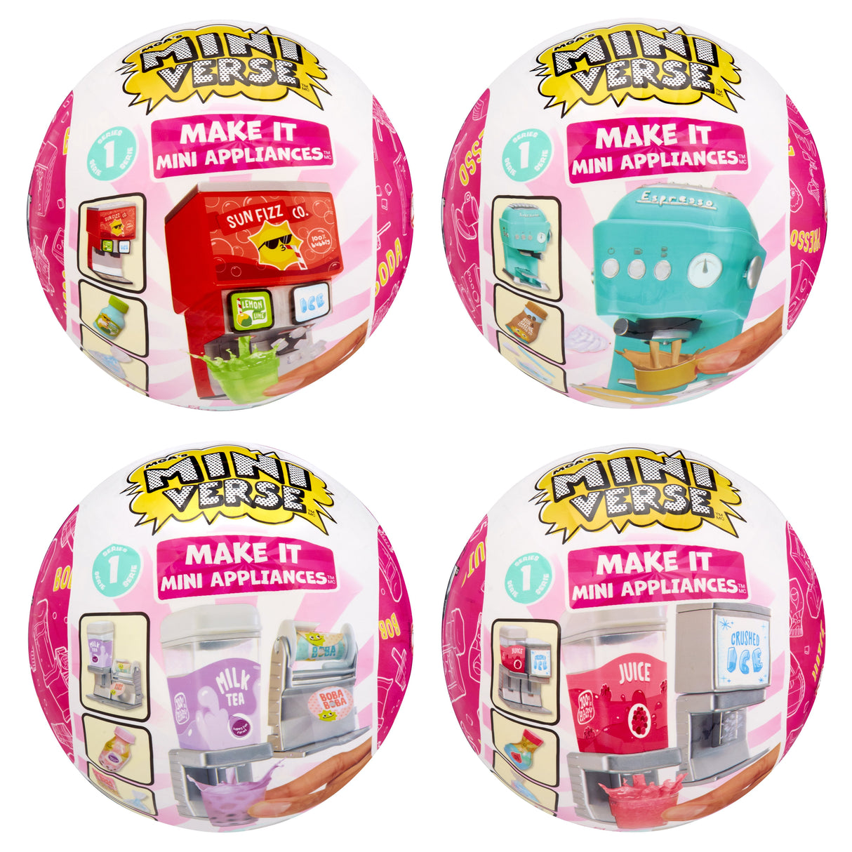Mga Entertainment Mga'S Miniverse Make It Mini Electrodomésticos Mini Coleccionables, Accesorios Para Muñecas Artículos Surtidos 505600-Euc