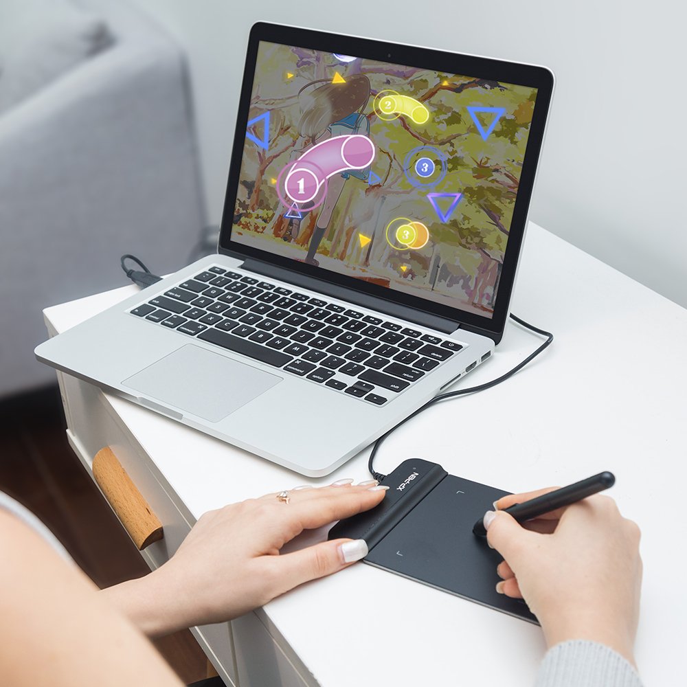 Xppen Star G430s Tableta Digitalizadora Negro 5080 Líneas Por Pulgada 101,6 X 76,2 Mm Usb