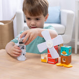 Spinmaster Melissa & Doug - Blockables Bauernhoffreunde Set 6074896