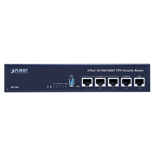Planet Vr-100 Router Gigabit Ethernet Azul