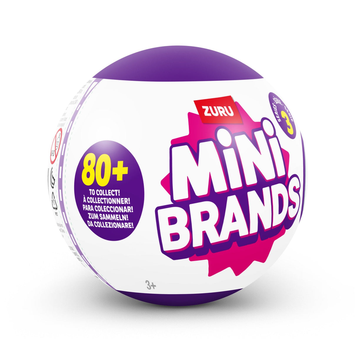 Figurki Mini Brands Global Brands Seria 3 1 Sztuka