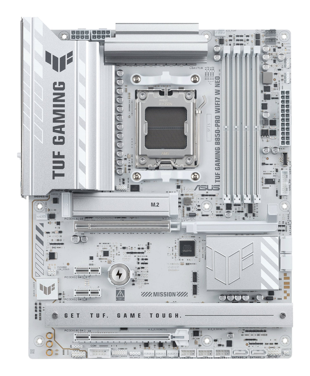 Placa  Base Asus Tuf Gaming B850-Pro Wifi7 W Neo Amd,Am5,Ddr5,Atx