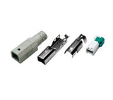 Logilink Usb 2.0 Connector For Self Assembling, B M, Crimp Type, Gris