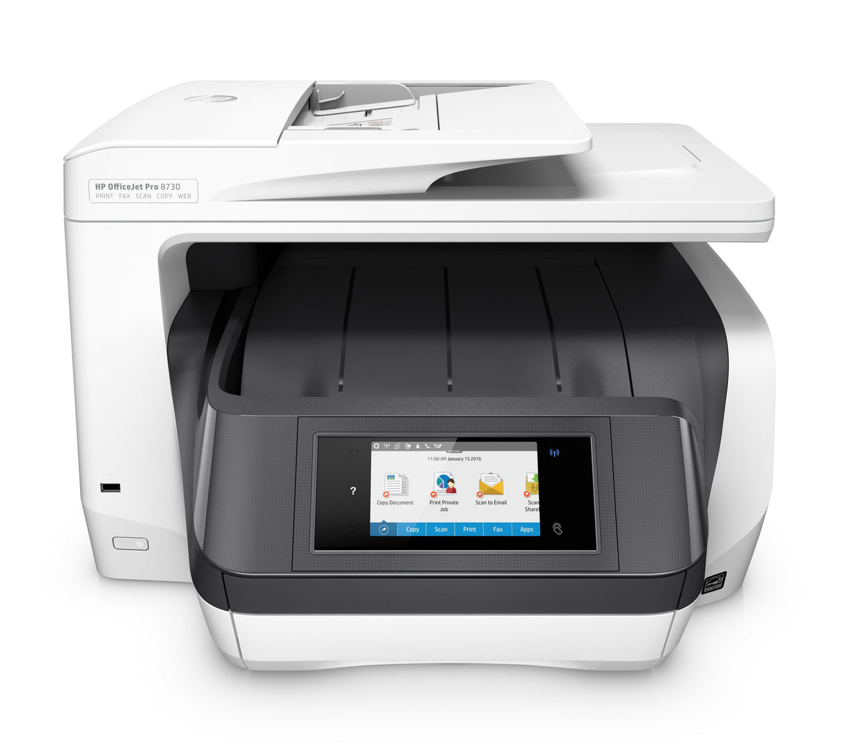 Impresora Hp Officejet Pro 8730 Multifuncion Hp Wifi Adf Usb Red