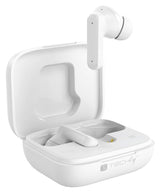 Techly Icc Sb-Blt08w Auriculares Inalámbricos Intrauditivos Bluetooth, Estuche Con Pantalla Lcd, Cancelación De Ruido Anc, Ecualizador