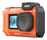 Cámara Digital Deportiva Agfaphoto Realishot Wp9500 24mp Naranja