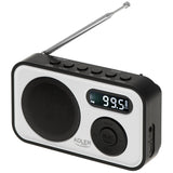 Adler Ad 1906 Digital Radio, Pll Am Fm, White Black